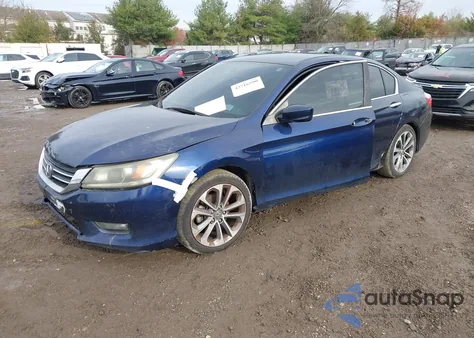 2015 Honda Accord Sport from USA, damaged, VIN 1HGCR2F51FA240731